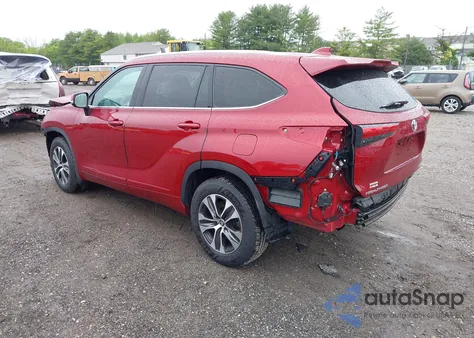 2021 Toyota Highlander Xle из США, поврежденный, VIN 5TDGZRBH3MS526184